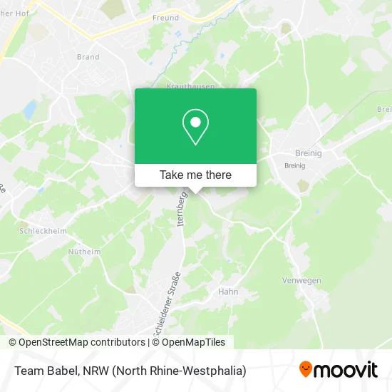 Карта Team Babel