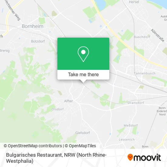 Карта Bulgarisches Restaurant