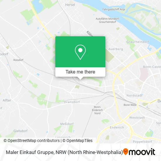Карта Maler Einkauf Gruppe