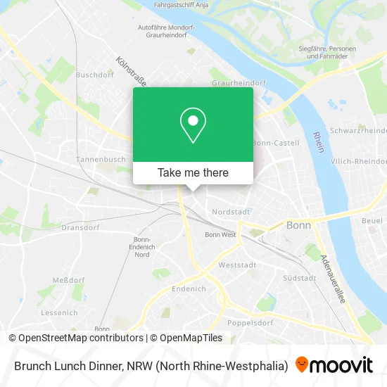 Карта Brunch Lunch Dinner