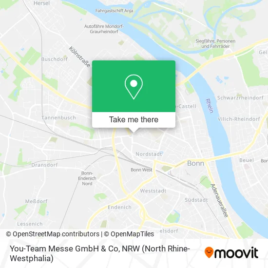 You-Team Messe GmbH & Co map
