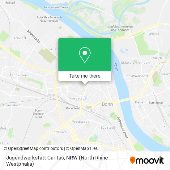 Карта Jugendwerkstatt Caritas