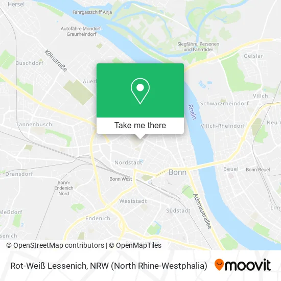 Карта Rot-Weiß Lessenich