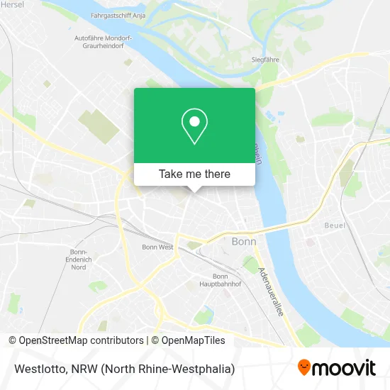 Westlotto map