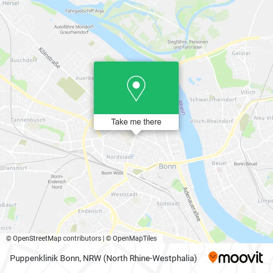 Puppenklinik Bonn map