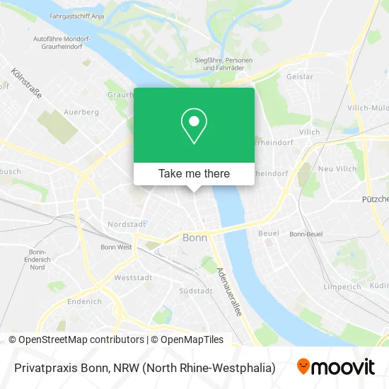 Карта Privatpraxis Bonn