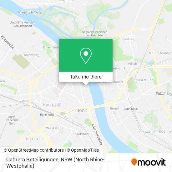 Cabrera Beteiligungen map