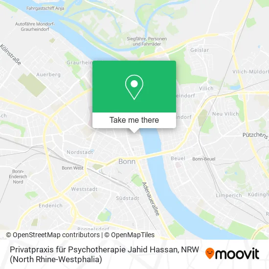 Карта Privatpraxis für Psychotherapie Jahid Hassan