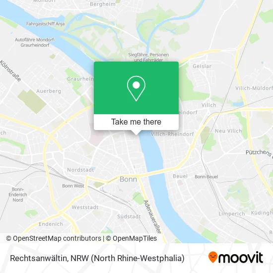 Карта Rechtsanwältin