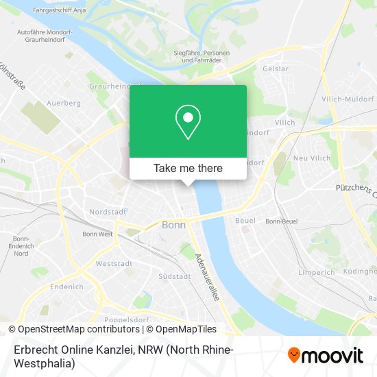 Erbrecht Online Kanzlei map