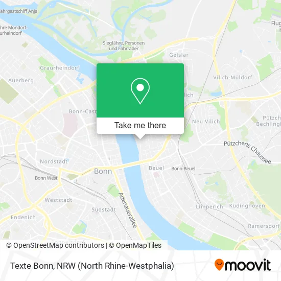 Карта Texte Bonn