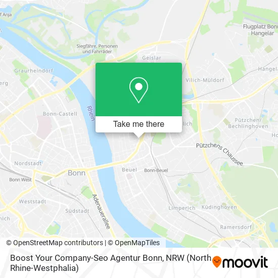 Карта Boost Your Company-Seo Agentur Bonn