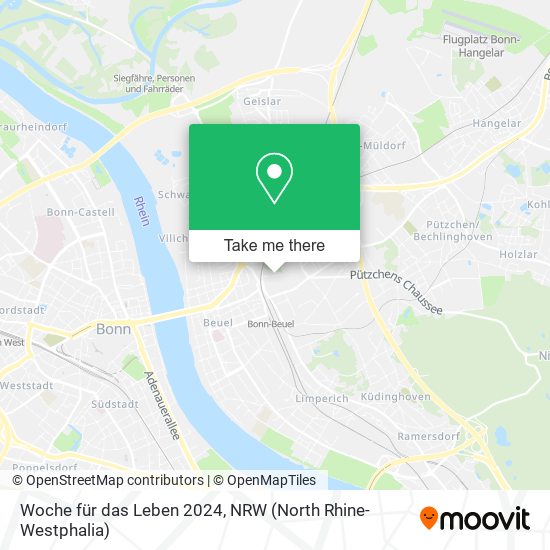Woche für das Leben 2024 map