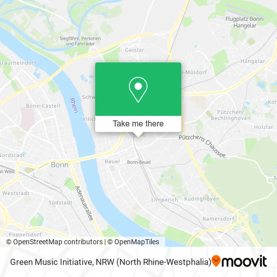 Карта Green Music Initiative