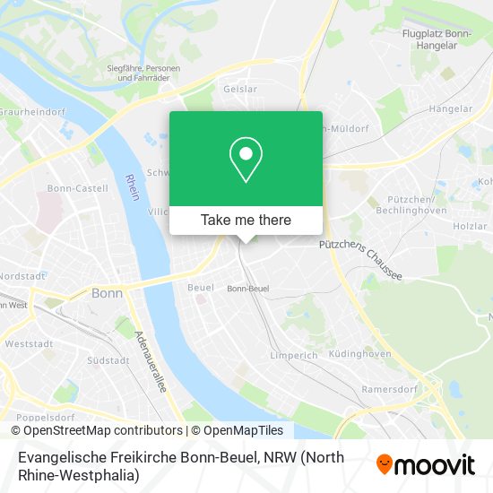 Evangelische Freikirche Bonn-Beuel map