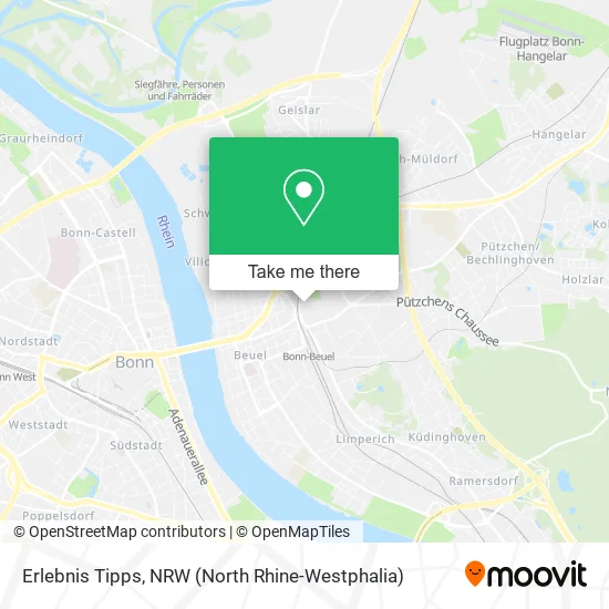 Карта Erlebnis Tipps