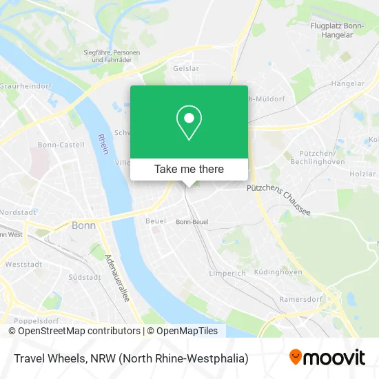 Карта Travel Wheels