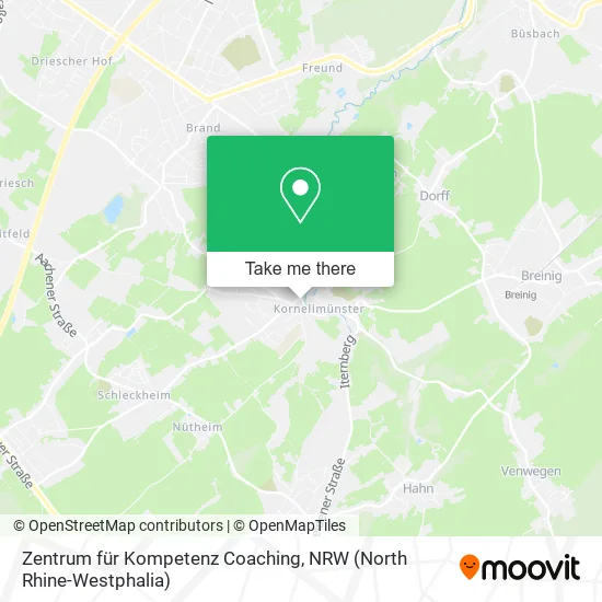 Карта Zentrum für Kompetenz Coaching