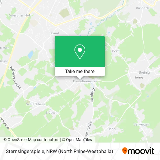 Карта Sternsingerspiele