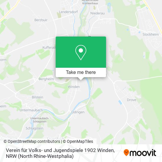 Verein für Volks- und Jugendspiele 1902 Winden map