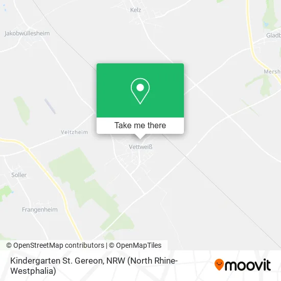Kindergarten St. Gereon map