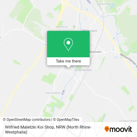 Wilfried Maletzki Koi Shop map