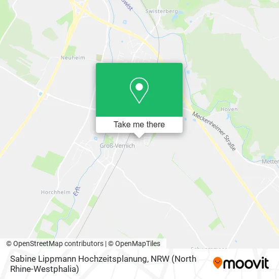 Карта Sabine Lippmann Hochzeitsplanung