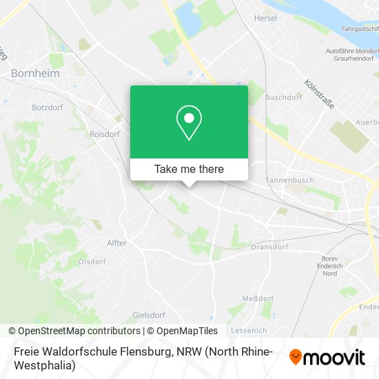Freie Waldorfschule Flensburg map