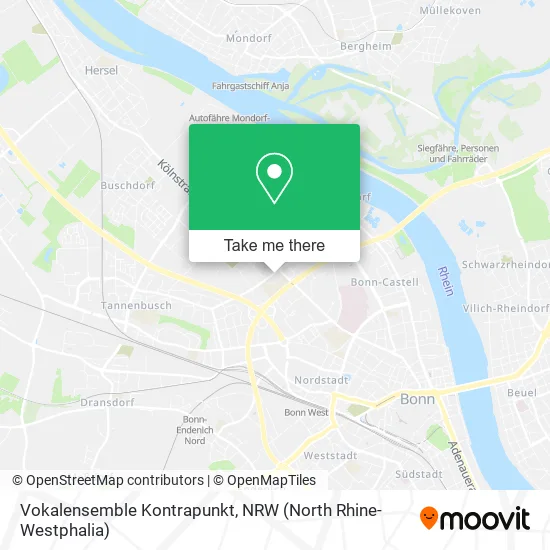 Карта Vokalensemble Kontrapunkt