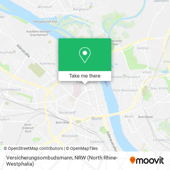 Карта Versicherungsombudsmann