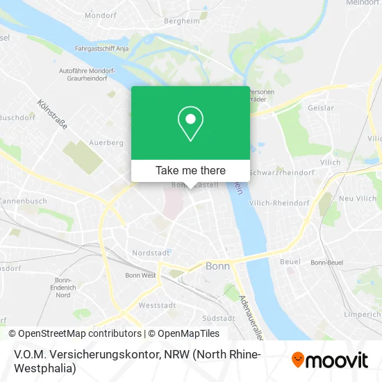 Карта V.O.M. Versicherungskontor