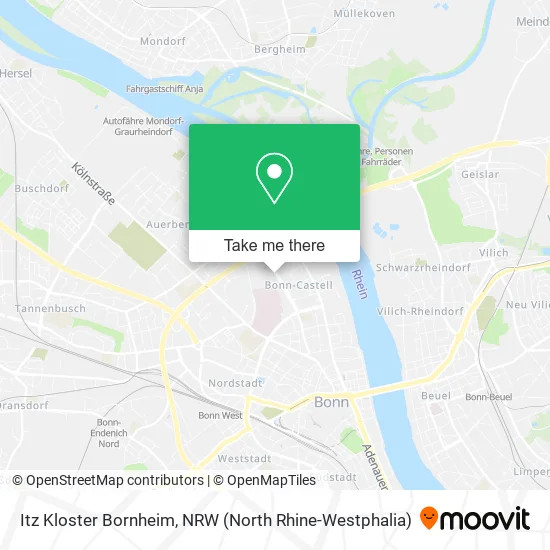 Карта Itz Kloster Bornheim