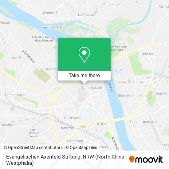 Карта Evangelischen Axenfeld Stiftung