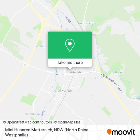 Mini Husaren Metternich map