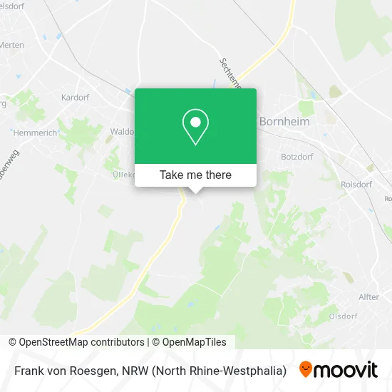 Frank von Roesgen map