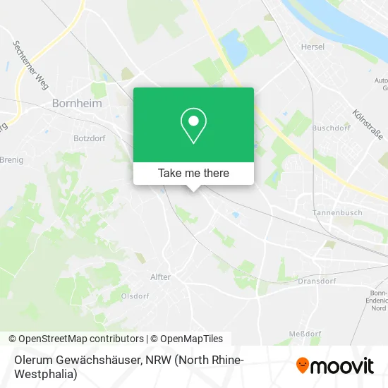 Карта Olerum Gewächshäuser