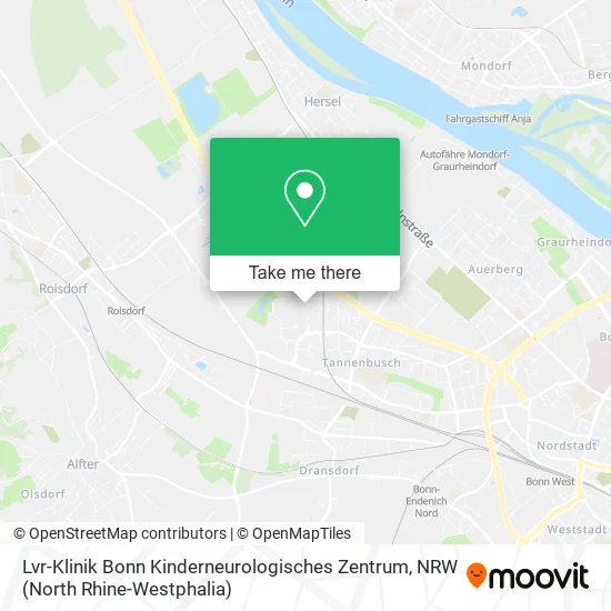 Карта Lvr-Klinik Bonn Kinderneurologisches Zentrum