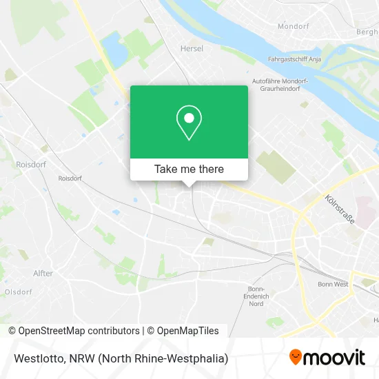 Westlotto map