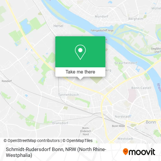 Карта Schmidt-Rudersdorf Bonn