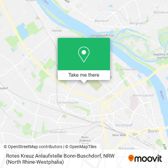 Rotes Kreuz Anlaufstelle Bonn-Buschdorf map