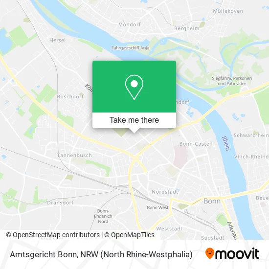Карта Amtsgericht Bonn