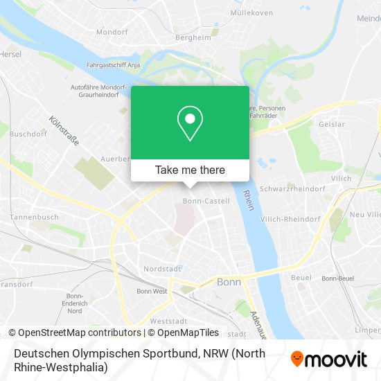 Deutschen Olympischen Sportbund map