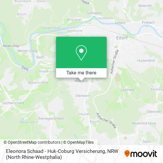 Карта Eleonora Schaad - Huk-Coburg Versicherung