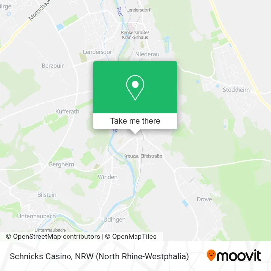 Schnicks Casino map