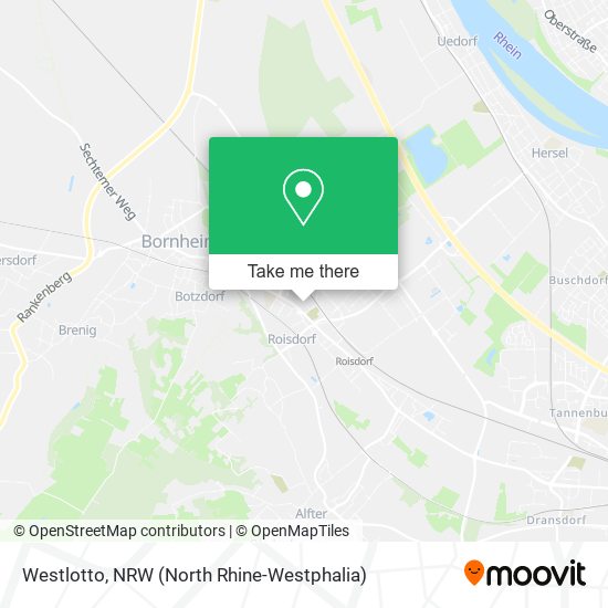 Westlotto map