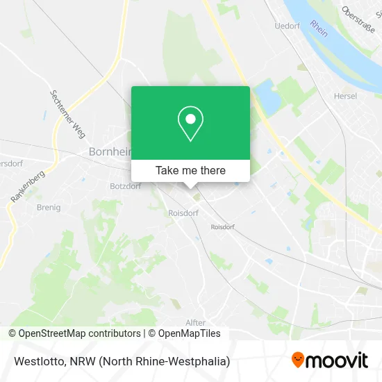 Westlotto map