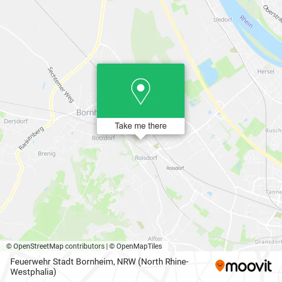 Карта Feuerwehr Stadt Bornheim