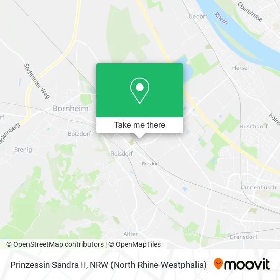 Карта Prinzessin Sandra II