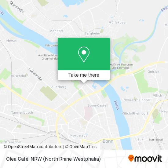 Карта Olea Café