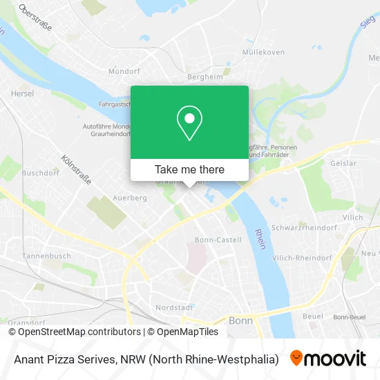 Карта Anant Pizza Serives